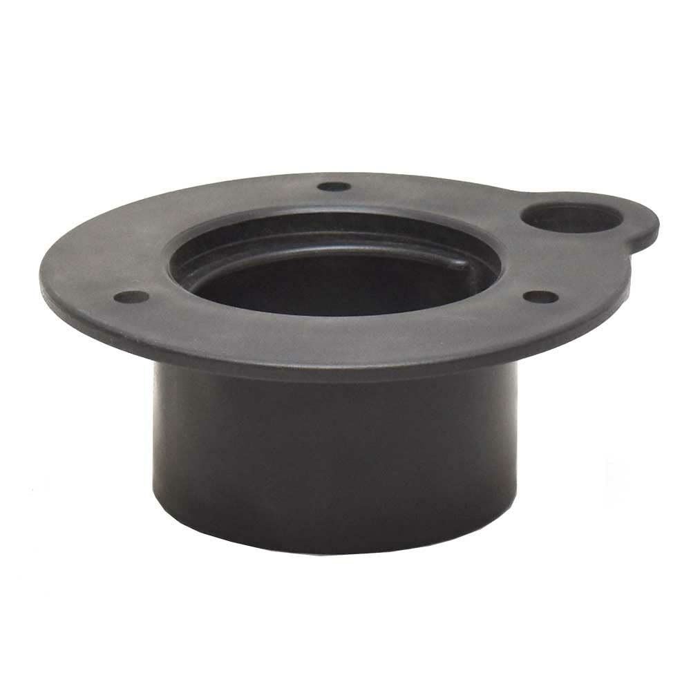 TH Marine RFFHP-1-DP T-H Marine Rigging Flange Hose Union for 2" Hose w/ 3/4", Fuel Hose Port, Black