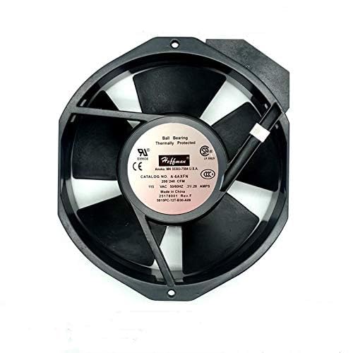 A-6AXFN Hoffman 5915PC-12T-B30-A09 115V Cooling Fan - 172×38mm 200/240CFM 0.31/0.28A Cooling Fan|B0F4K6ZF74