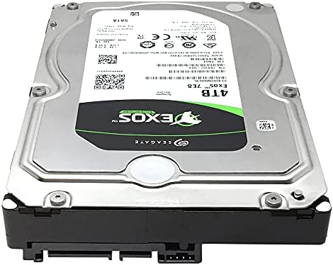 Seagate Exos 7E8 4TB 512n SATA 128MB Cache 3.5-Inch Enterprise Hard Drive - Frustration Free Packaging (ST4000NM0035 (Certified Refurbished