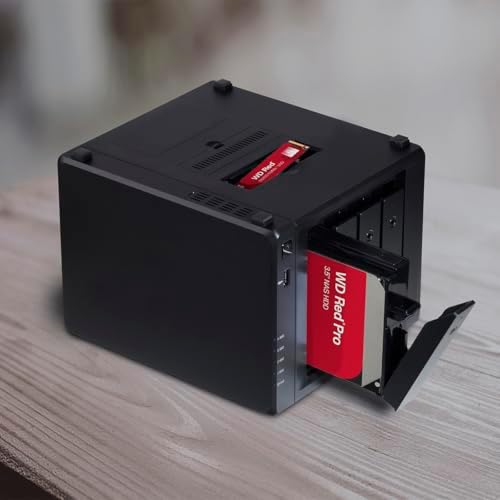 Western Digital 16TB WD Red Pro NAS Internal Hard Drive HDD - 7200 RPM, SATA 6 Gb/s, CMR, 512 MB Cache, 3.5" - WD161KFGX|B08K3VVKSW