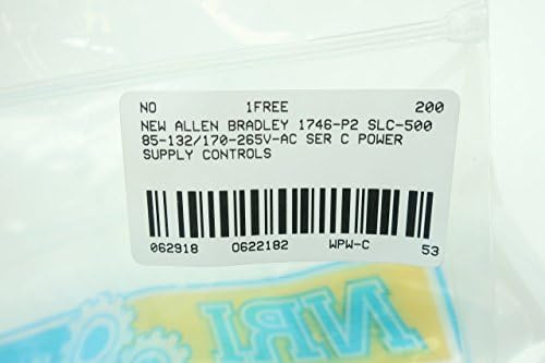 ALLEN BRADLEY 1746-P2 SLC 500 Power Supply Module SER C|B07F7B6DVQ