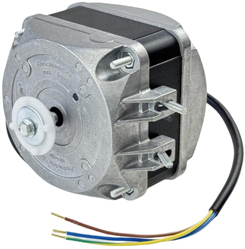 for ebm-papst M4Q045-CF07-04 Freezer Condenser Fan Motor, 115V AC Fan Motor Compatible with Qideyipe,0.80/0.74A 50Hz/60Hz 1550RPM, Refrigerator Cover Pole Motor M4Q045-CF07-04|B0DSQ2771F