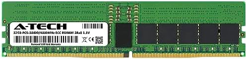 A-Tech 32GB RAM for Dell PowerEdge HS5620, MX760c, R660xs, R6615, R760xa, R760xs, R7615, R960, T560, XE8640 | DDR5 4800MHz PC5-38400 EC8 RDIMM 2Rx8 ECC Registered Server Memory Upgrade