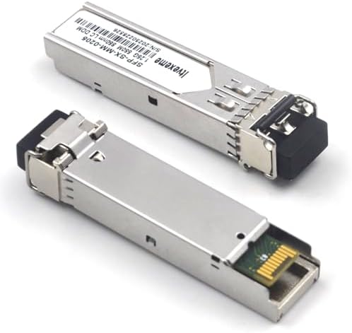 2 Pack 1.25G Multimode SFP LC Module, 1000Base-SX Gigabit Fiber Transceiver, 850nm MMF, 550m, for Router, Network Card, Switch, Firewall etc|B0DYNT62RJ
