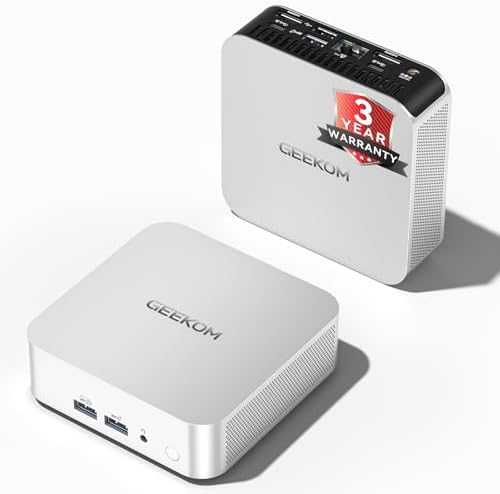 A9 Max AI Mini PC, with AMD Ryzen AI 9 HX 370 (80 Tops, Copilot+ PC, Radeon 890M, 32GB DDR5 (Not LPDDR, 2TB SSD, Win 11 Pro, WiFi 7, BT 5.4, USB4, HDMI 2.1, Dual 2.5GbE, 8K, 3-Year Warranty