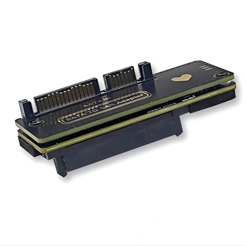 Sintech SAS to SATA Card,SFF-8482 29Pin HDD to Normal Motherboard 22Pin SATA Converter Adapter（Motherboard Not Required SAS Hybrid Controller,Can Work with USB SATA Cable）|B0DY4VWNKF