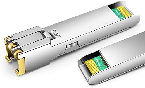 SFP to RJ45 for Dell Force10 GP-SFP2-1T Dell SFP-1G-T 310-7225 407-BBOS 1000BASE-T Mini GBIC SFP Copper RJ-45 100m Transceiver Module|B0899P9J5L