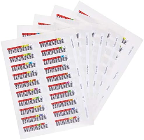 Quantum 100x Data Cartridge Bar Code Labels, Lto Ultrium 7 LTO7 Series 000001-000100 Data Cartridge