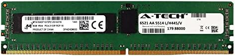 A-Tech Micron IC DDR4 24GB Kit 3X 8GB 1Rx4 PC4-17000 2133MHz for Dell PowerEdge R730xd R730 R630 T630 R430 R530 C4130 H8PGNC Memory RAM
