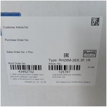 RH28M-2EK.3F.1R New and Sealed in Box RH28M2EK.3F.1R