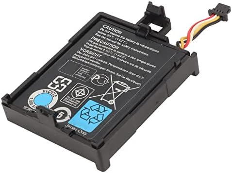 T40JJ 70K80 Battery for Dell RAID H710 H710P H730 H810 H830 PowerEdge M620 R320 R420 Controller 3.7V 1.8Wh with Plastic Bracket