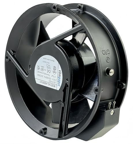 for EBM PAPST W2E143-AB09-01 Axial Cooling Fan, High Temperature Resistant Fan, 172X172X51mm 6078ES 230V 24/30W Case Cooling Fan|B0DG7TBY4C