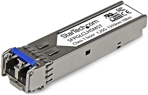 StarTech.com Cisco SFP-GE-T Compatible - Gigabit SFP - 10/100/1000 Mbps - RJ45 Port - 1000Base-T - Copper SFP - GBIC Module|B007UR0CZE