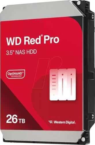 Western Digital 4TB WD Red Plus NAS Internal Hard Drive HDD - 5400 RPM, SATA 6 Gb/s, CMR, 256 MB Cache, 3.5" -WD40EFPX|B0BDXSK2K7