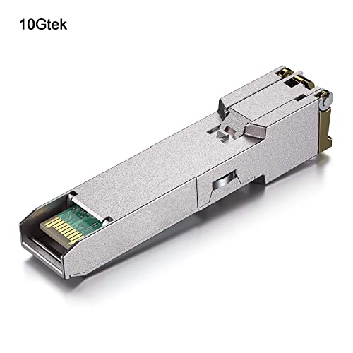 10Gtek 1.25G SFP Transceiver 1000Base-LX, 1310nm SMF SingleMode Fiber Optic Module, up to 10 km, for Cisco GLC-LH-SMD, Meraki MA-SFP-1GB-LX10, Ubiquiti UniFi, Fortinet, Mikrotik, TP-Link, Pack of 2|B08BP6MX14