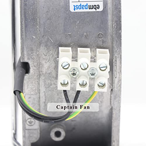 W2S130-AA03-71 Ebm Papst Fan AC 230V 45/39W 0.31/0.25A Axial Cooling Fan Rittal Cabinet