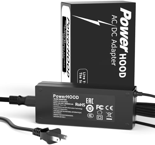 19V AC/DC Adapter Compatible with Lenovo ThinkCentre M92 M92p M82 M72E Tiny Mini Computer Desktop Model ADP-65YB B PA-1650-52LC 19VDC 19 Volt 19 Volts Power Supply Cord Charger Cable PSU|B0DRWBDYNP