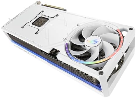 ASUS ROG Astral GeForce RTX 5090 White OC Edition Gaming Graphics Card (PCIe 5.0, 32GB GDDR7, HDMI/DP 2.1, 3.8-slot, 4fan design, Axial-tech fans, patented vapor chamber, Phase-change GPU thermal pad)|B0FJQNQ8M7
