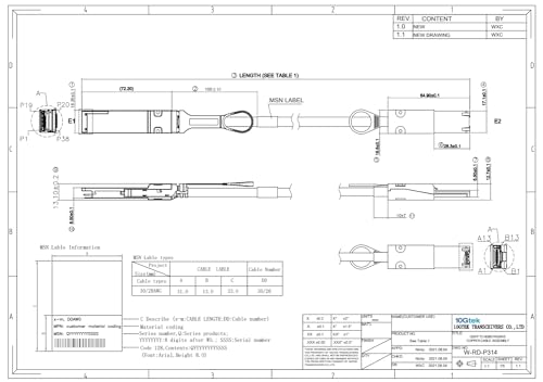 10Gtek QSFP (SFF-8436) to SFF-8088 DDR Hybrid Mini SAS Cable, External Copper SAS Cable for NetApp DS4243 DS4246 DS2246, 100-Ohm, 0.5-m(1.6ft)|B07Y4ZKQJB
