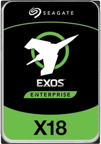 Seagate Exos X18 ST16000NM005J 16 TB Hard Drive - Internal - SAS (12Gb/s SAS) - Video Surveillance System, Storage System Device Supported - 7200rpm|B0BV6KWT87