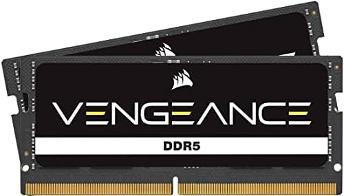 CORSAIR Vengeance SODIMM DDR5 RAM 32GB (1x32GB) 4800MHz CL40-40-40-77 1.1V Intel AMD Laptop Notebook Memory - Black (CMSX32GX5M1A4800C40)|B09XB3ZNHC