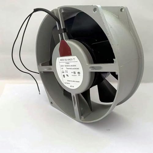1 PCS W2S130-AA03-77 230V Fan W2S130-AA03-77 230V 45/39W 172×150×55mm Cooling Fan|B0DS9S11B6