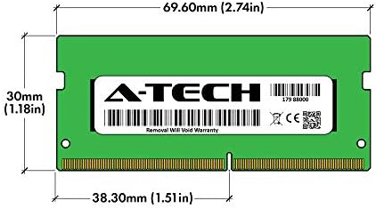 A-Tech 32GB (2x16GB) DDR4 3200 MHz SODIMM PC4-25600 (PC4-3200AA) CL22 Non-ECC Laptop RAM Memory Modules|B08KTRP13V