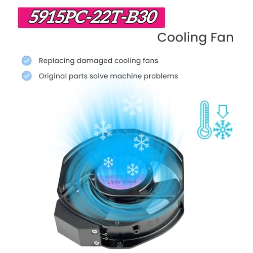 for 5915PC-22T-B30 220V Cooling Fan, 40W/38W 50/60Hz 172X150X38mm Inverter Cooling Fan Enclosure Power Fan 5915PC-22T-B30|B0DK964SCK