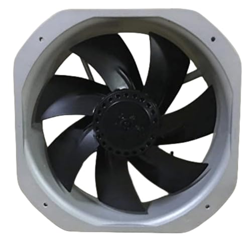 W2E250-HJ52-06 230V 0.60/0.88A 280MM Fan - 135/200W 280X280X80mm All Metal Cooling Fan|B0D2KG6HFJ