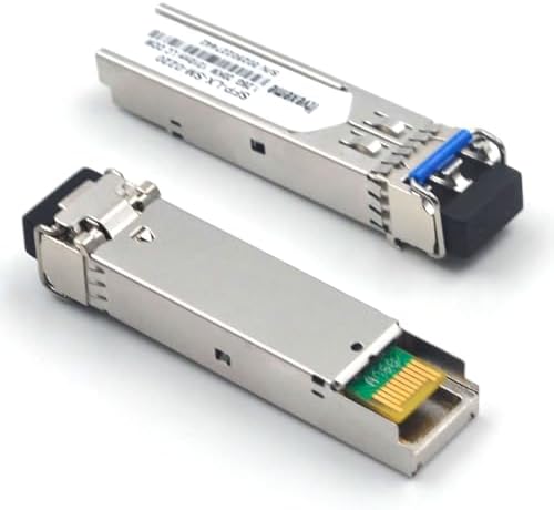 2 Pack 1.25G Multimode SFP LC Module, 1000Base-SX Gigabit Fiber Transceiver, 850nm MMF, 550m, for Router, Network Card, Switch, Firewall etc|B0DYNT62RJ