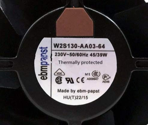 for W2S130-AA03-64 230V 17251 Cooling Fan|B08KH69TBP