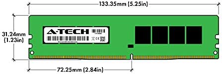 A-Tech 16GB RAM for Dell PowerEdge T130 | DDR4 2400MHz PC4-19200 ECC Unbuffered UDIMM 2Rx8 Server Single Memory Upgrade Module (Replacement for SNPCX1KMC/16G, SNPCX1KMDG/16G, A9755388, CX1KM, 0CX1KM