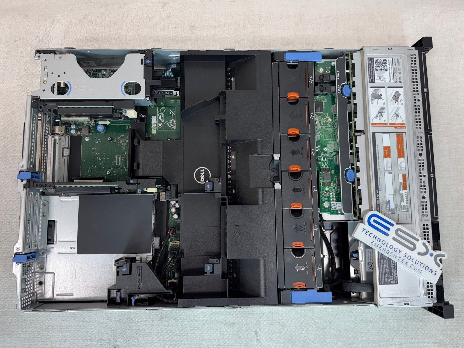 Dell PowerEdge R730 16x 2.5” 2U CTO Server – 2x Heatsink, 2x PSU, iDRAC