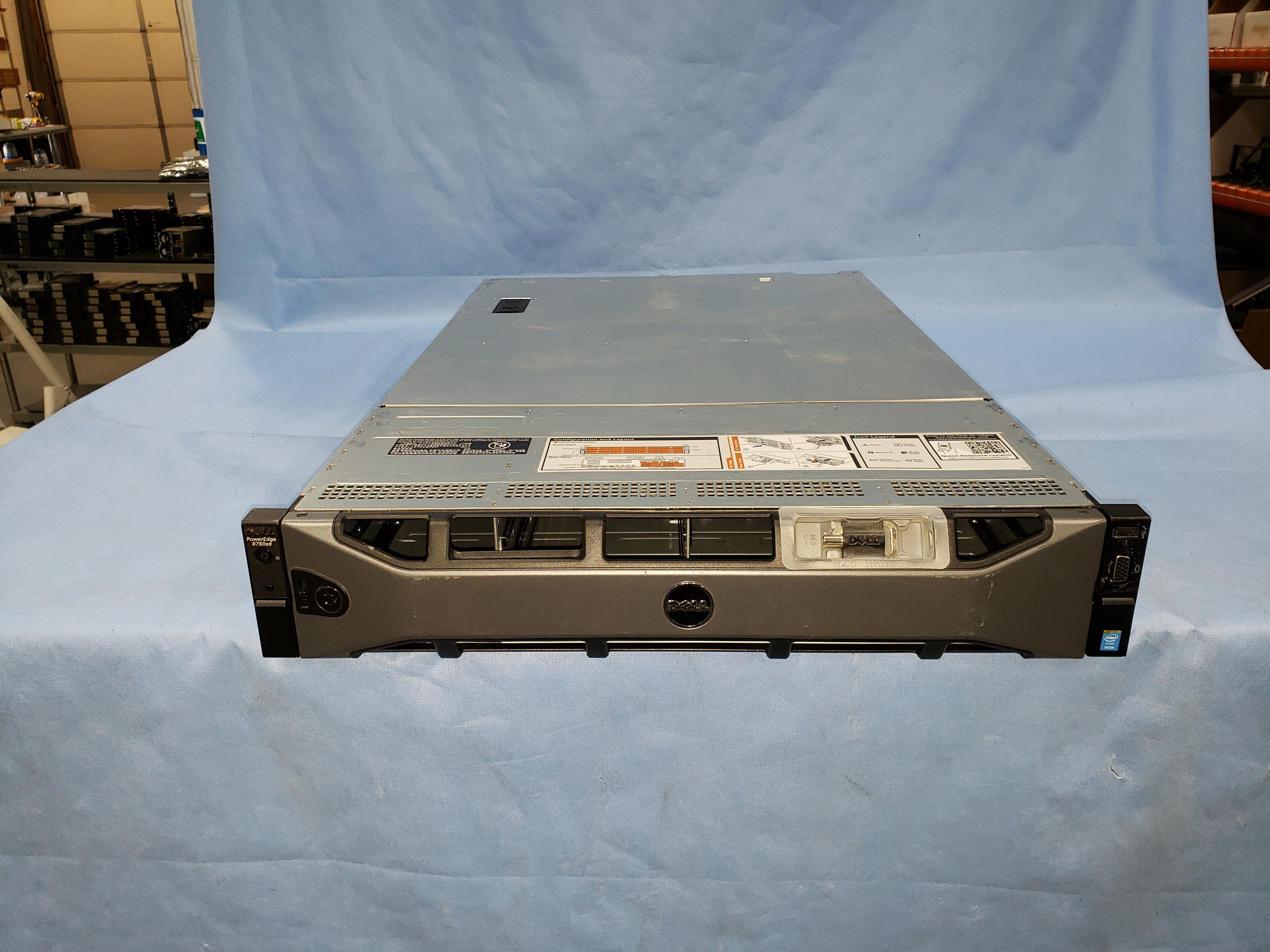PowerEdge R730XD Server 2x 10 Core E5-2660v3 2.6GHz 256GB 28.8TB All Flash 10GB