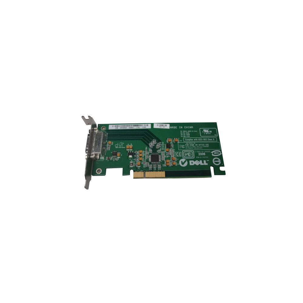 Dell PCI-E DVI Low Profile Graphics Card - 0FH868 B - Lot of 4