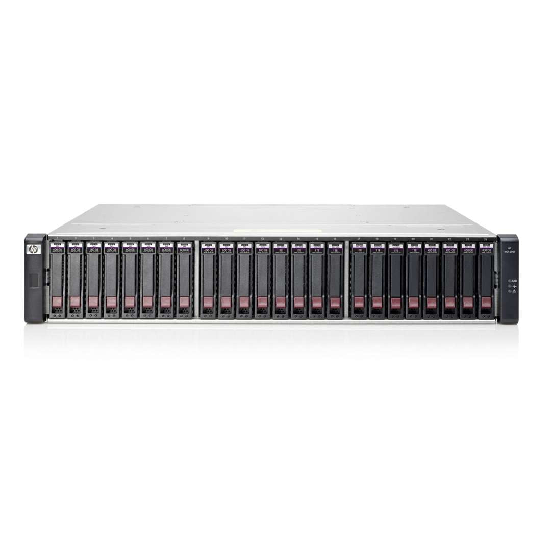 HPE MSA 2040 ES SFF Dual Controller SAS W/4 800GB Flash Bundle/S-Buy | P9H23SB