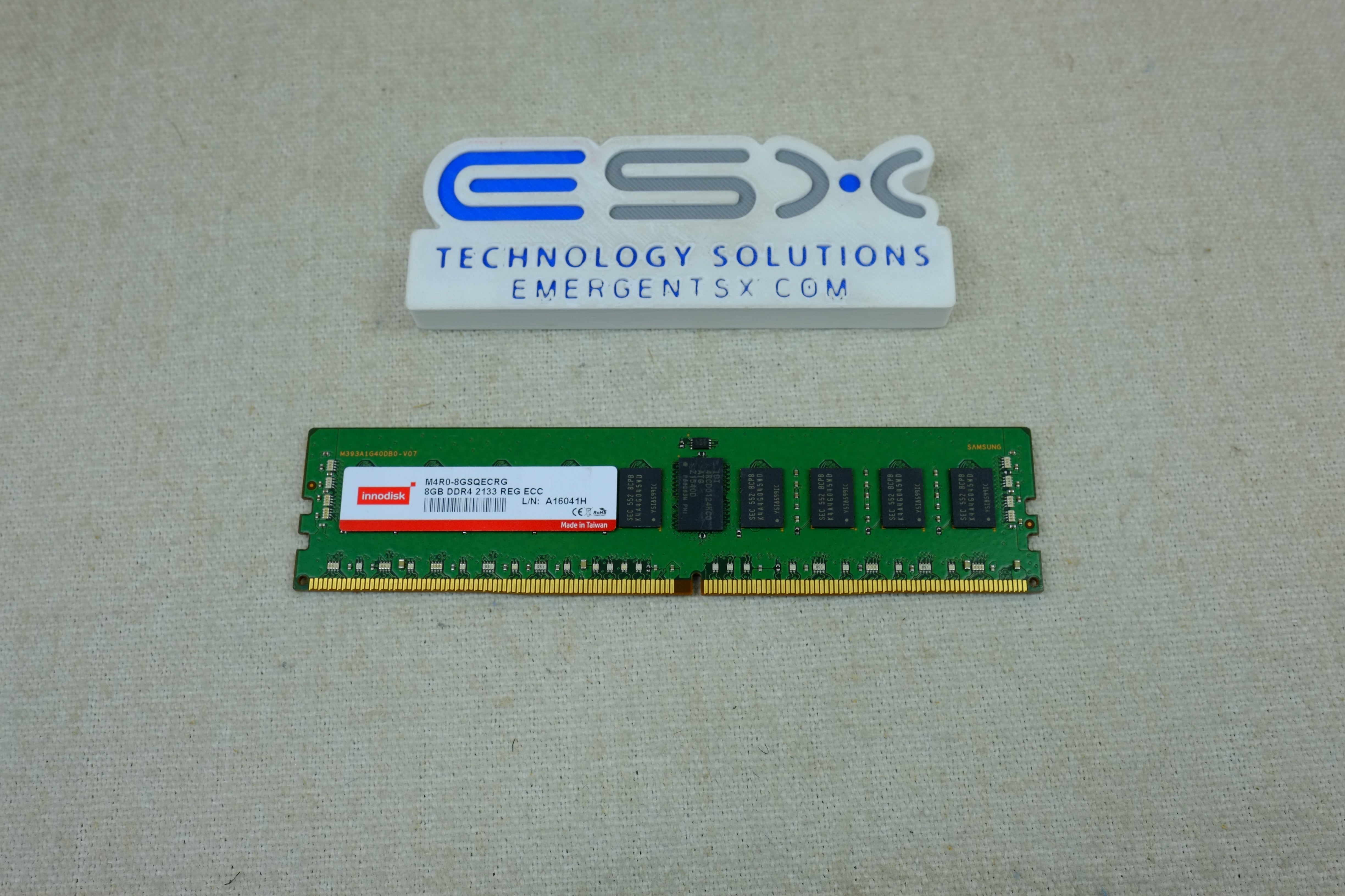 Innodisk M4R0-8GSQECRG 8GB PC4-2133 DDR4-17000MHz DDR4 ECC RDIMM Server Memory