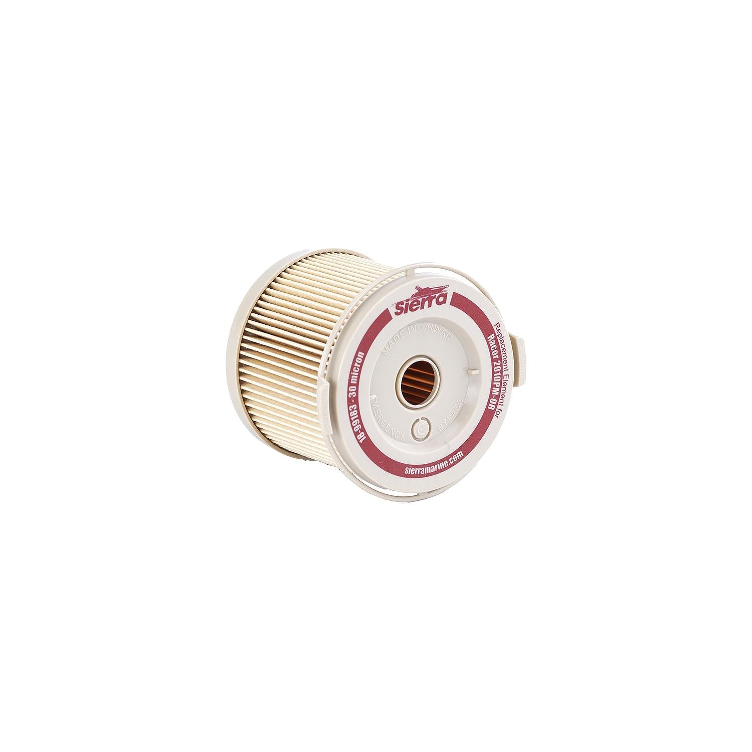 Sierra 18-99183 Repalcement Racor Turbine Fuel Water Separator Filter, 30 Micron