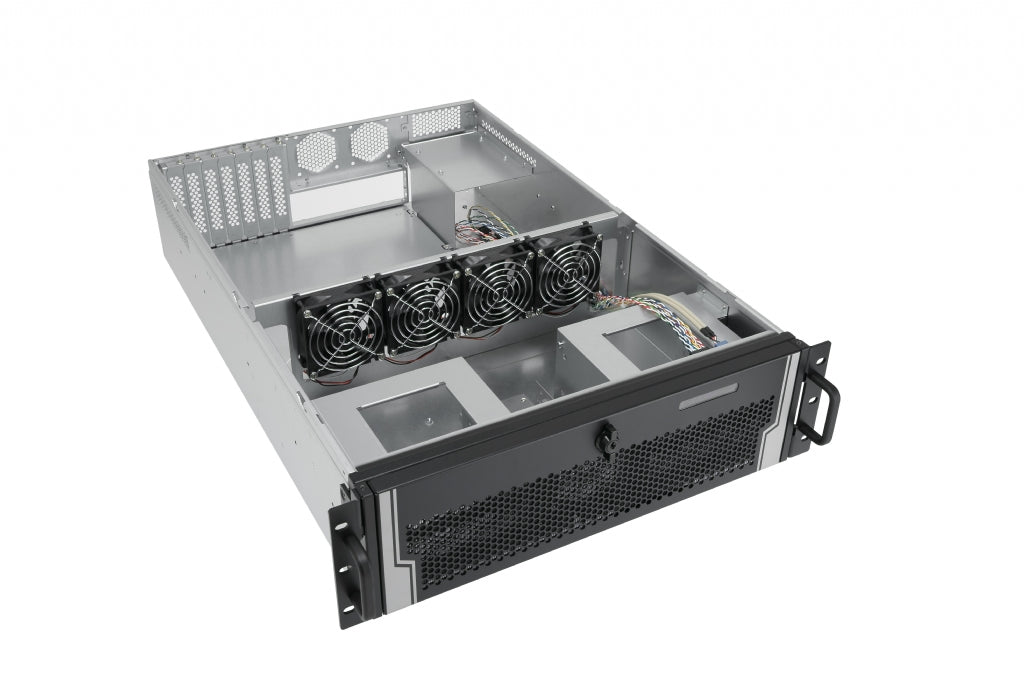 In-Win IW-R300-02N - 3U Feature Rich Server Chassis for CCTV Applications
