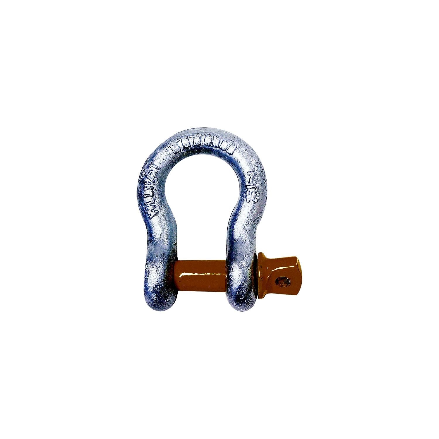 Titan Chain 10319051 Hot Galvanized Bow Shackle, 5/16"