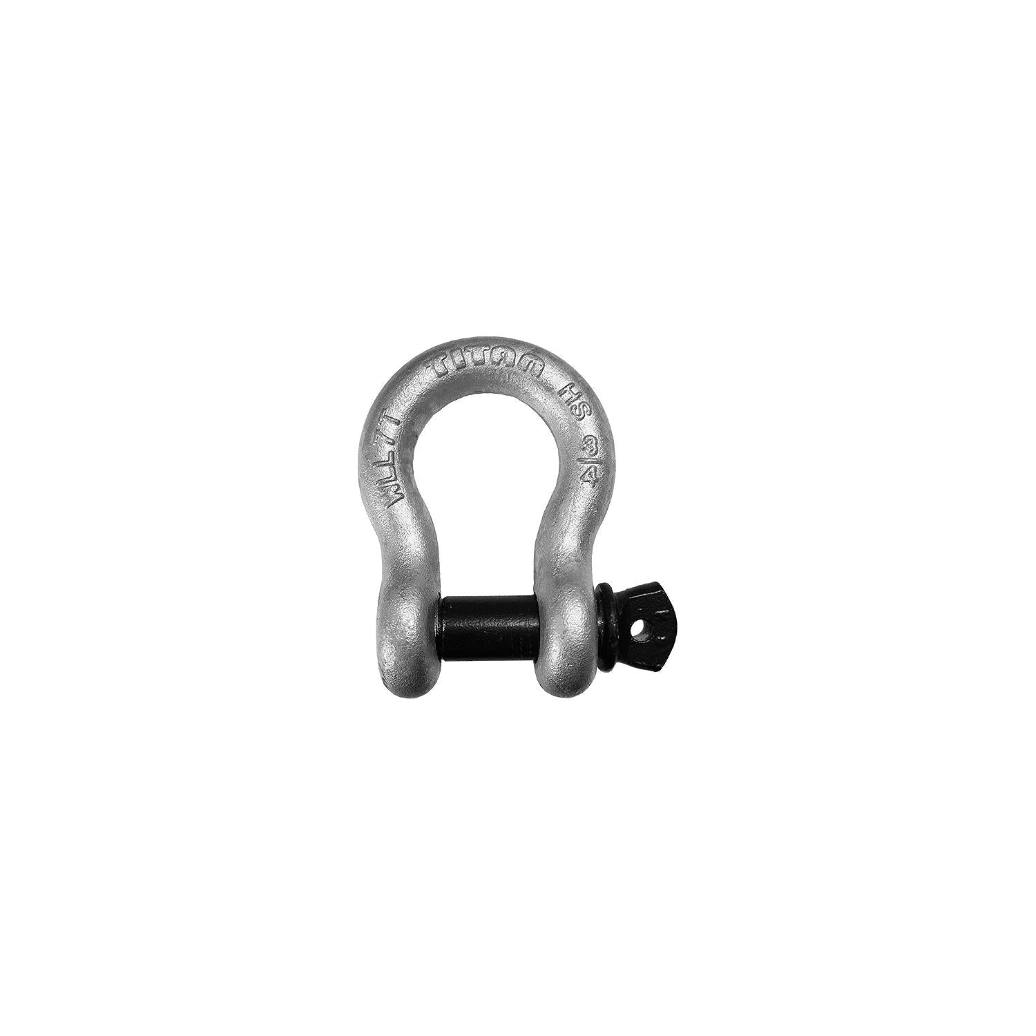 Titan Chain 10319616 High Strength Galvanized Bow Shackle, 1"