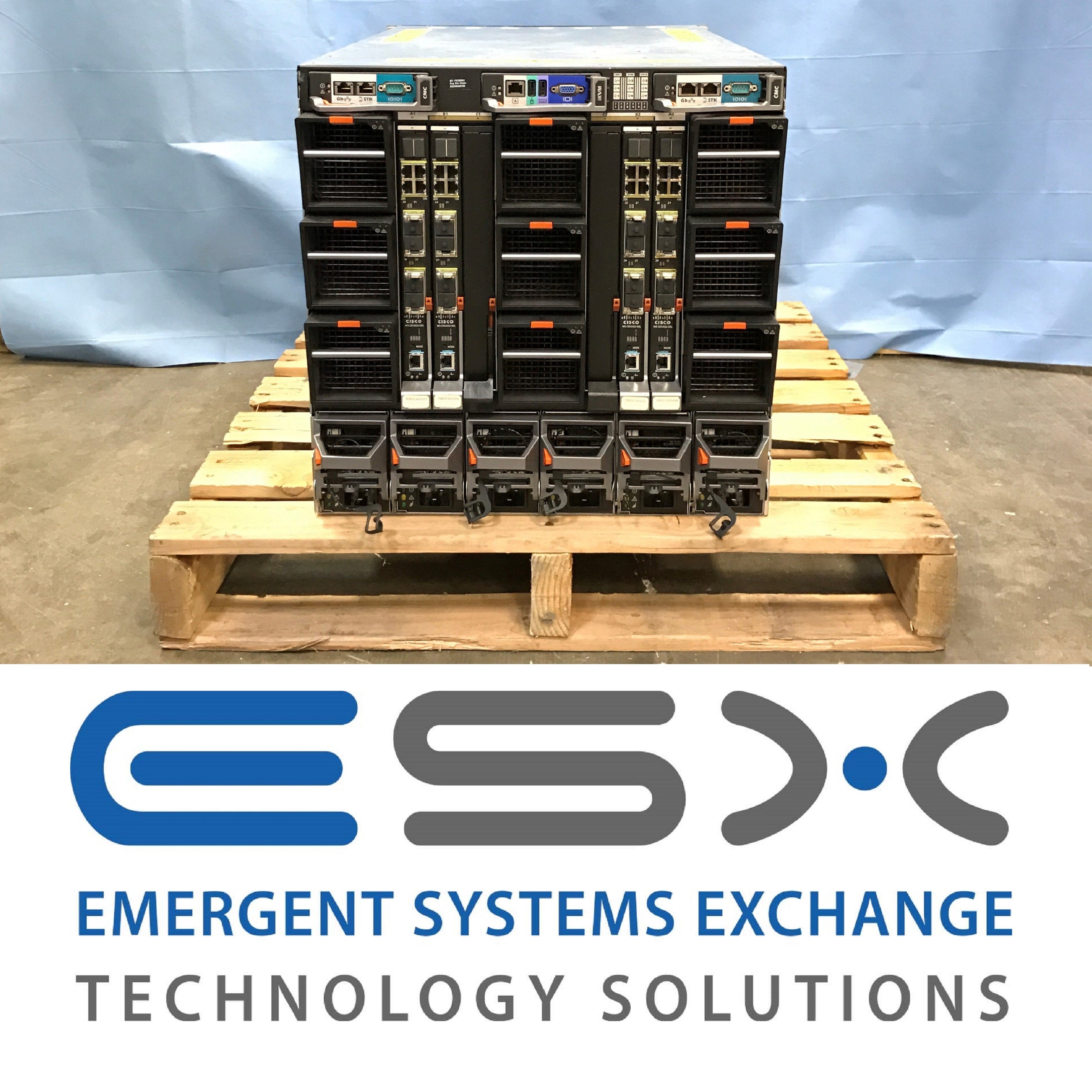 Dell PowerEdge M1000e Blade Enclosure w/ 10x M600 Blade Servers 2x E5450 32GB