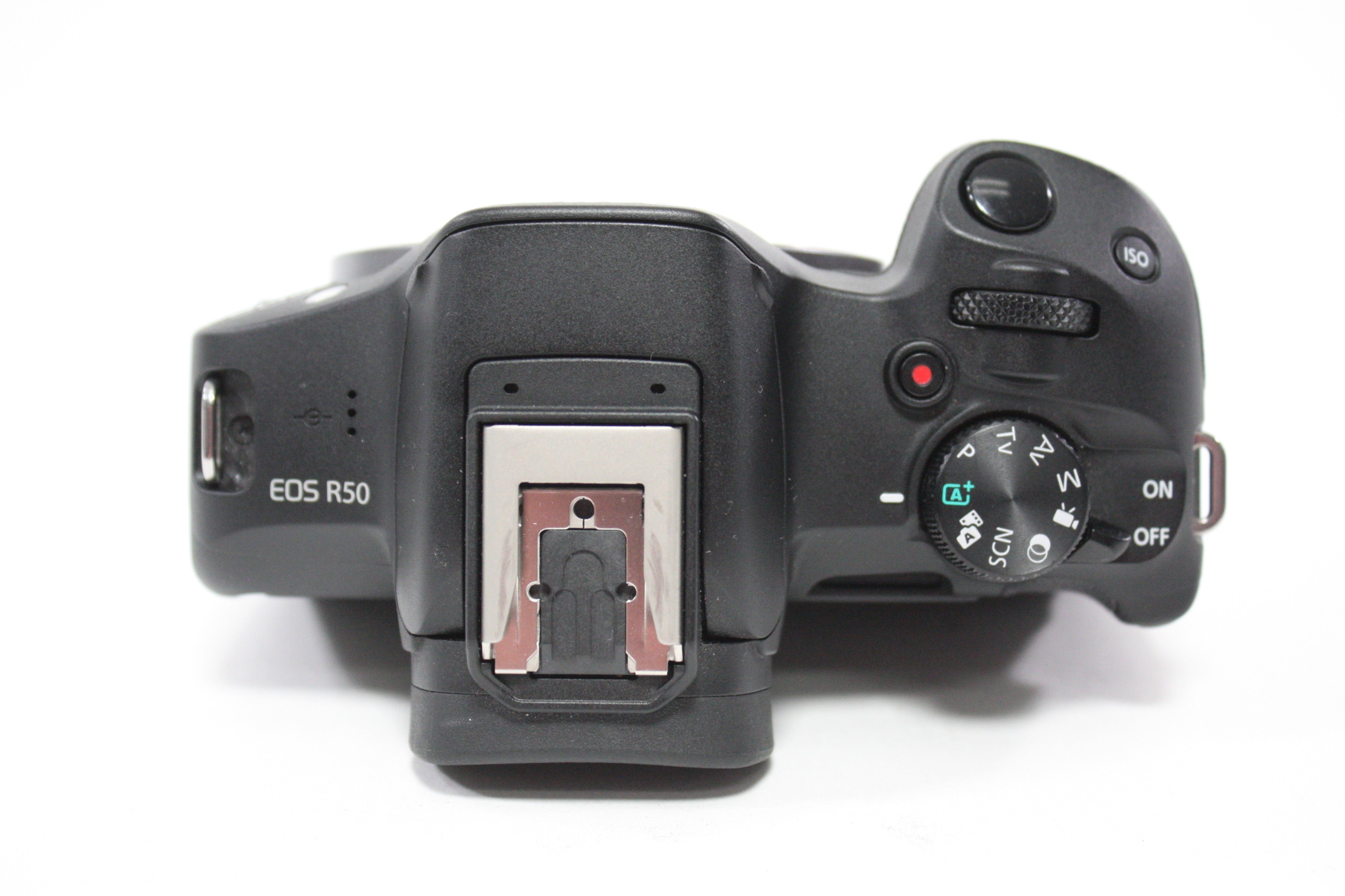 Canon EOS R50 Digital Mirrorless Camera with 18-45mm f/4.5-6.3 IS STM Lens with Shutter Count 1000 or Less