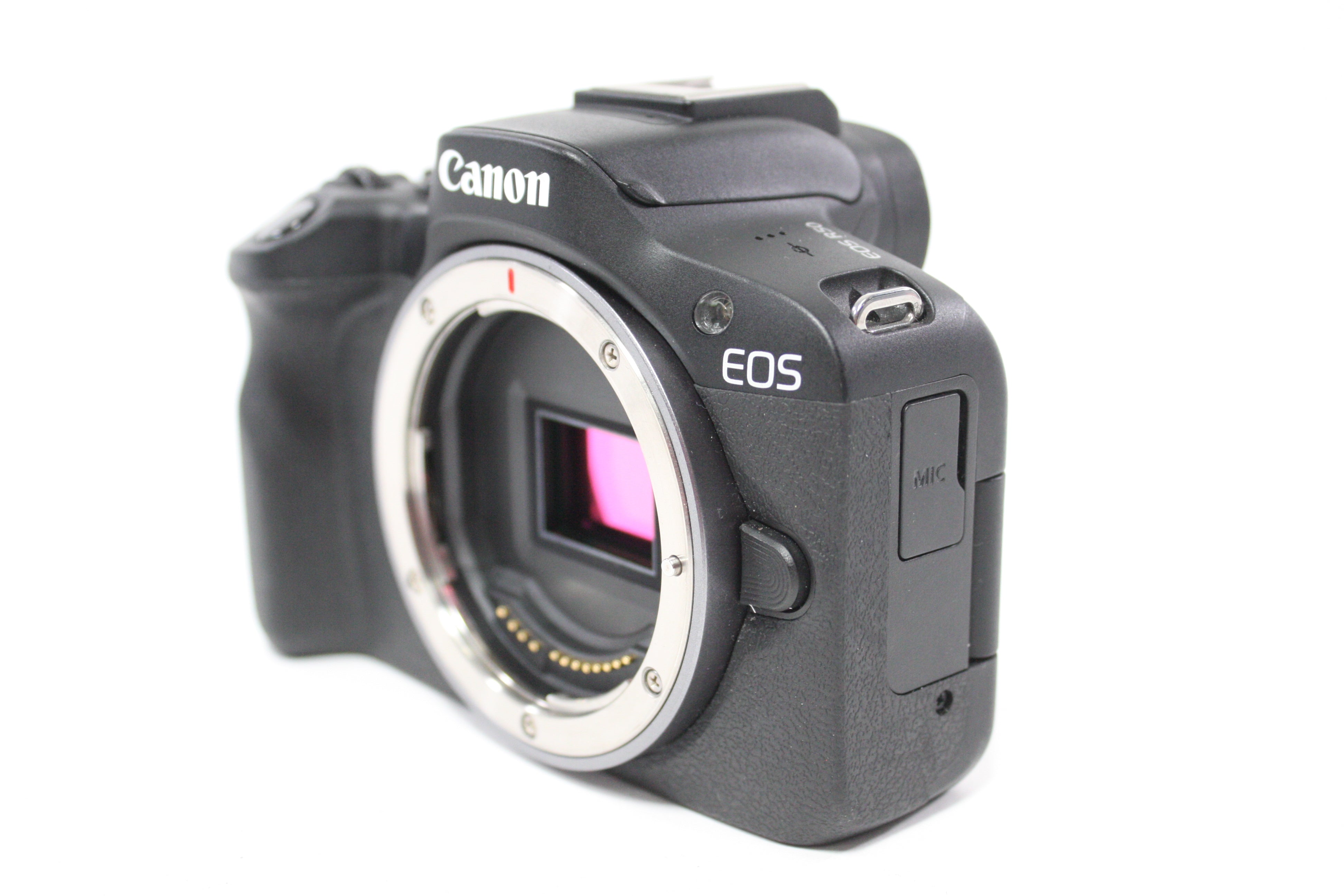 Canon EOS R50 Digital Mirrorless Camera with 18-45mm f/4.5-6.3 IS STM Lens with Shutter Count 1000 or Less