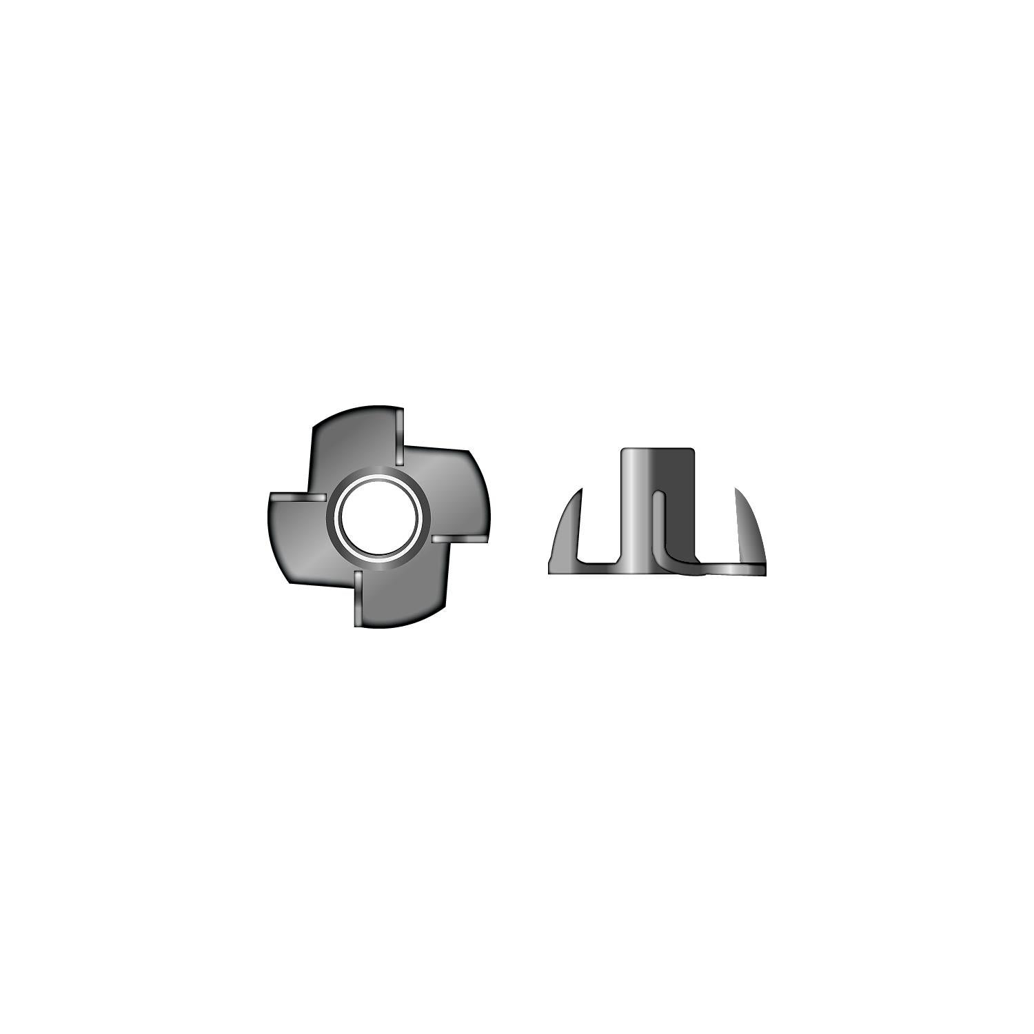 Seachoice SC3873 Tee Nut Stainless 3/8"-16