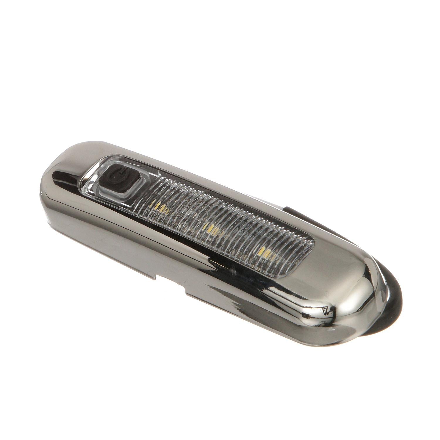Seachoice 50-03131 LED Area Light, Surface Mount, On/Off Switch, 316 SS, White Light, 220 Lumens