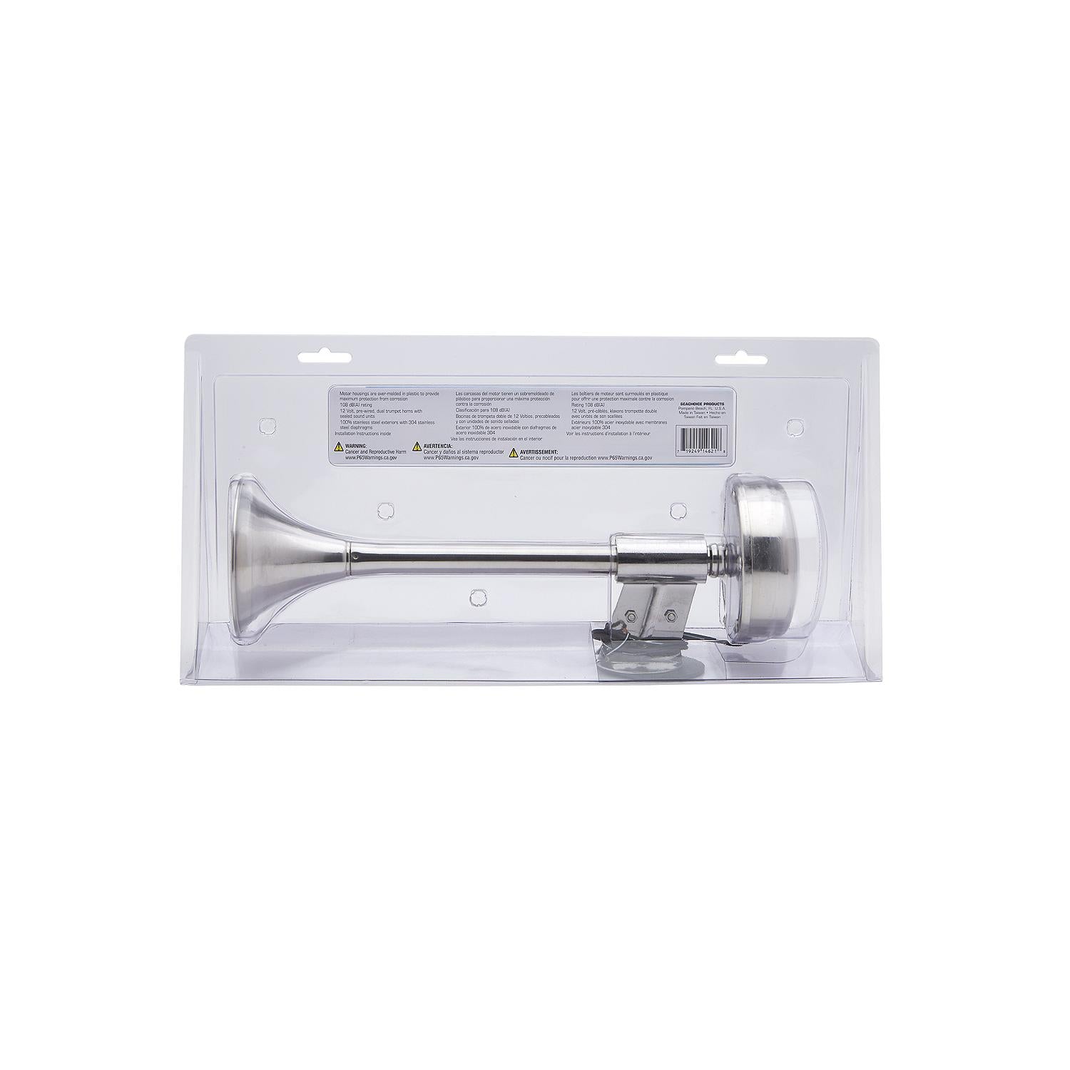 Seachoice HYF-305LTM-H Compact Trumpet Electric Horn