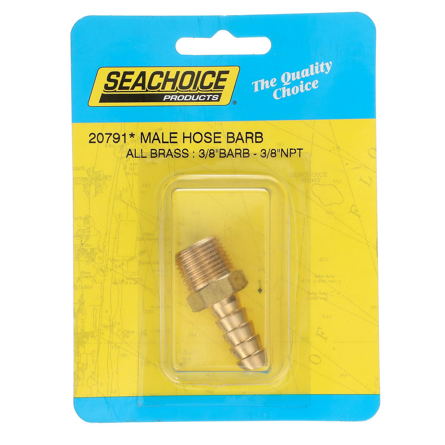 Seachoice 50-20791 Brass Male Hose Barb