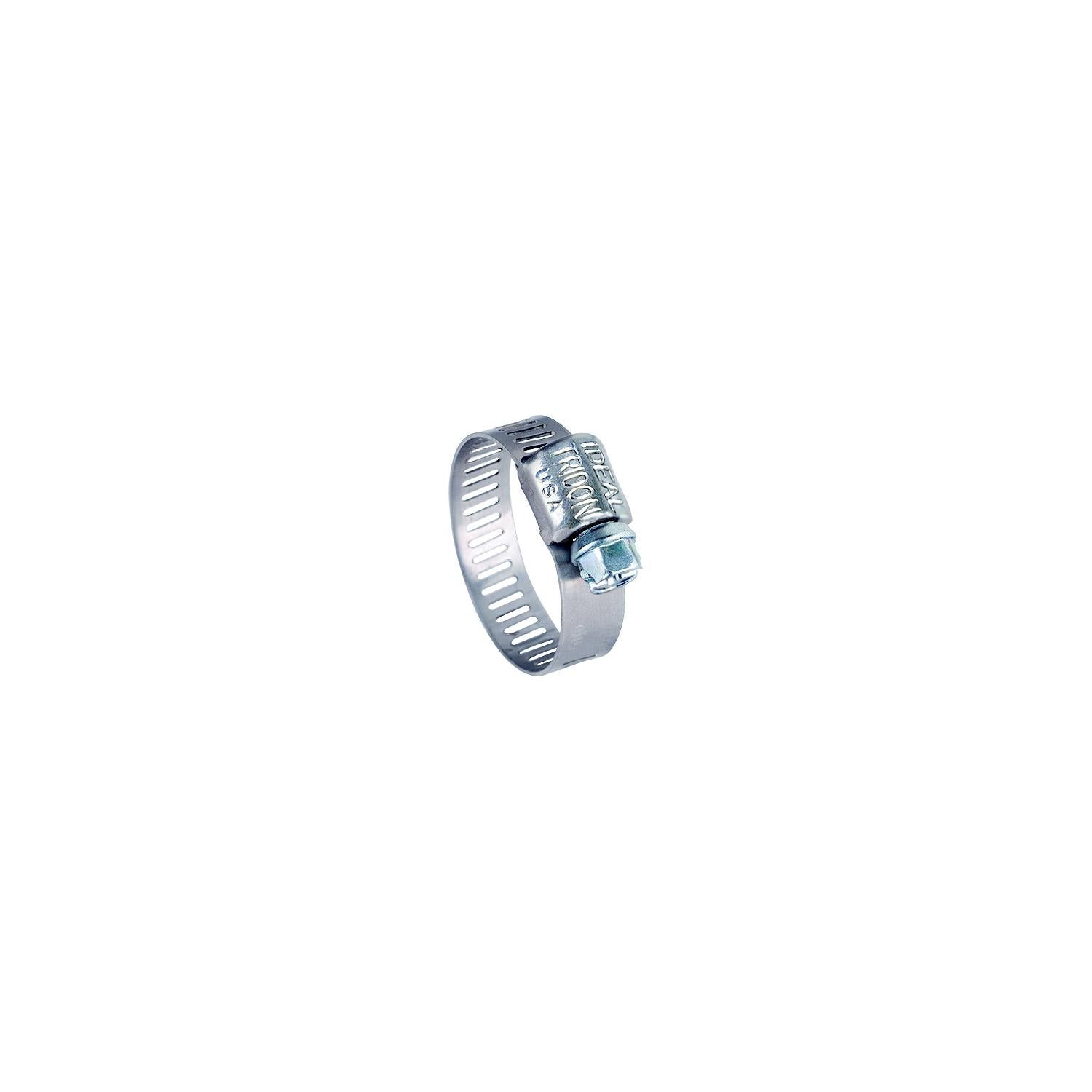 Seachoice 50-23351 Stainless-Steel Mini Hose Clamps, 5/16" Band, Size #4, 10/Bx
