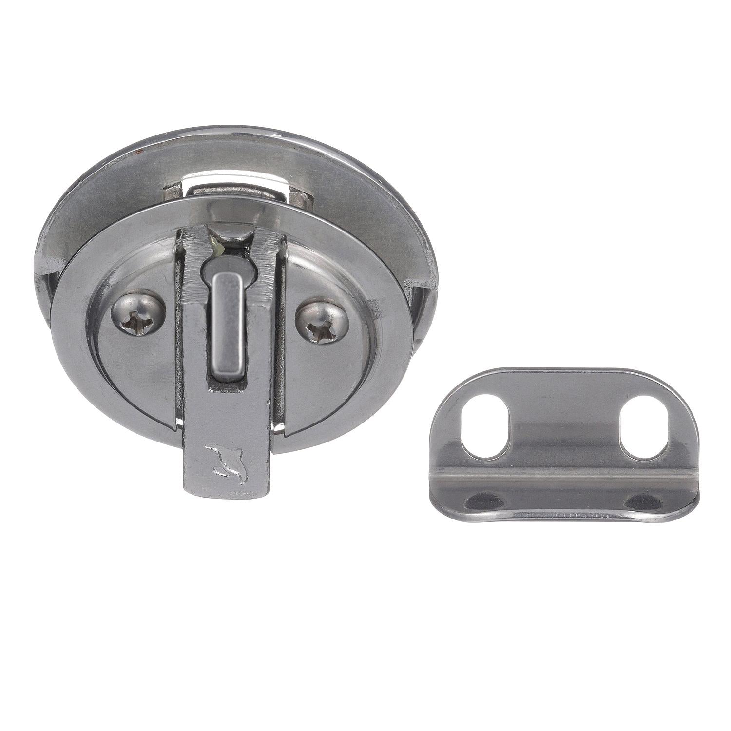 Seachoice 50-35601 Non-Locking Grand Slam Latch, Mini Round, 1-3/8"